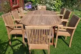Wooden Garden Set